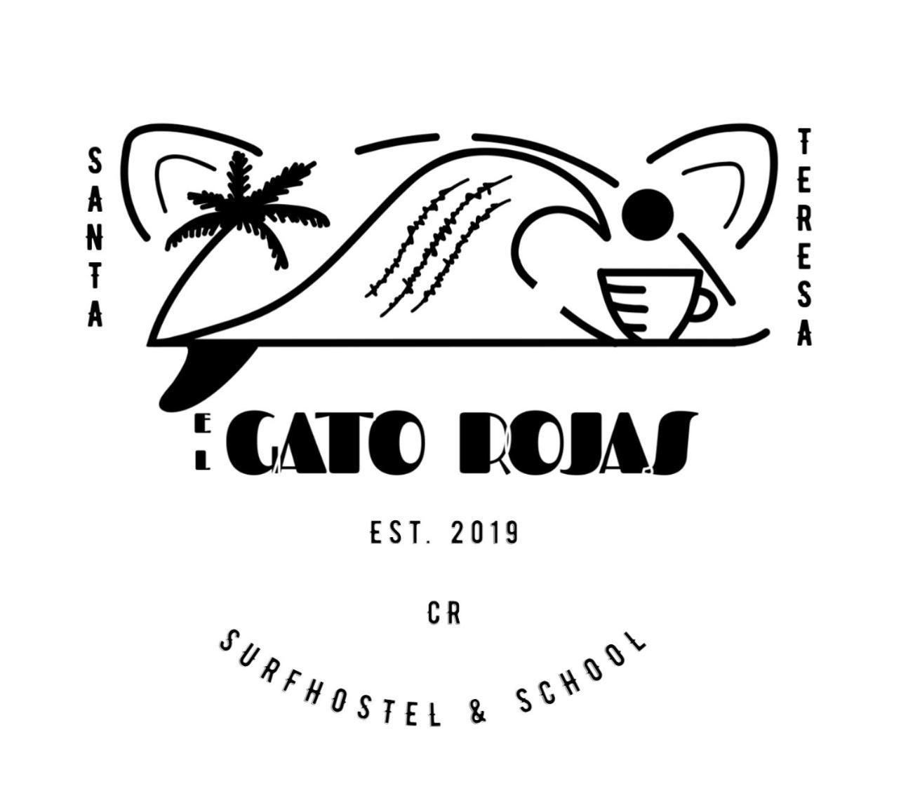 El Gato Rojas Surf Hostel Playa Santa Teresa  Экстерьер фото